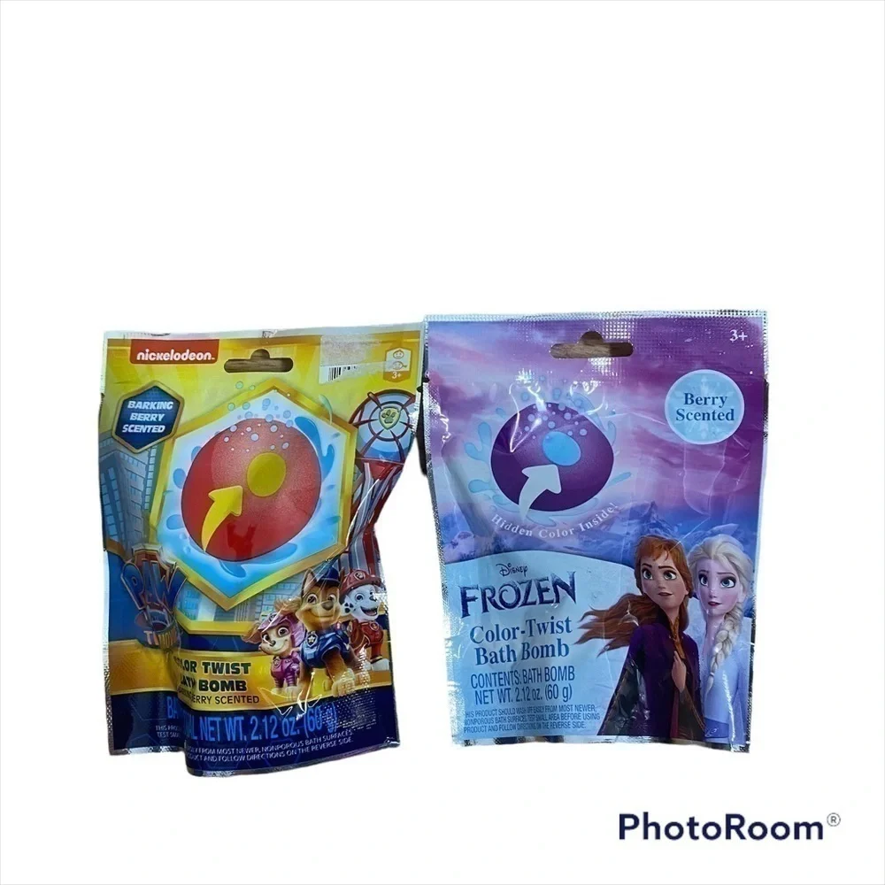 Paw Patrol & Frozen Bath Bombs NEW Disney Nickelodeon Elsa Anna Marshal
